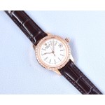 Rolex fashion women's watch simple three needles super luminous at night 💕Unique 3⃣️ character calendar