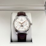 IWC- Vanguard - Men's Watch Mechanical Automatic Movement Mineralized Glass 316L Stainless Steel Case