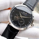 IWC- Vanguard - Men's Watch Mechanical Automatic Movement Mineralized Glass 316L Stainless Steel Case