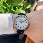 IWC- Vanguard - Men's Watch Mechanical Automatic Movement Mineralized Glass 316L Stainless Steel Case