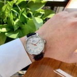 IWC- Vanguard - Men's Watch Mechanical Automatic Movement Mineralized Glass 316L Stainless Steel Case