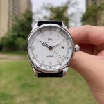 IWC- Vanguard - Men's Watch Mechanical Automatic Movement Mineralized Glass 316L Stainless Steel Case