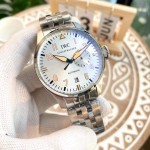 IWC- Vanguard - Men's Watch Mechanical Automatic Movement Mineralized Glass 316L Stainless Steel Case