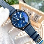 IWC- Vanguard - Men's Watch Mechanical Automatic Movement Mineralized Glass 316L Stainless Steel Case