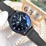 IWC- Vanguard - Men's Watch Mechanical Automatic Movement Mineralized Glass 316L Stainless Steel Case