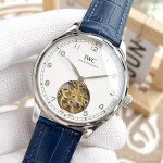 IWC- Fine men's watches Fully automatic mechanical movement, top 316 steel case and strap
