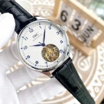 IWC- Fine men's watches Fully automatic mechanical movement, top 316 steel case and strap