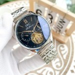 IWC- Fine men's watches Fully automatic mechanical movement, top 316 steel case and strap