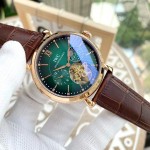 IWC- Fine men's watches Fully automatic mechanical movement, top 316 steel case and strap