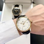 IWC- Fine men's watches Fully automatic mechanical movement, top 316 steel case and strap