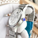 IWC- Fine men's watches Fully automatic mechanical movement, top 316 steel case and strap