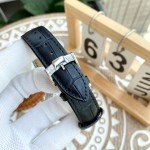 IWC- Fine men's watches Fully automatic mechanical movement, top 316 steel case and strap