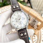 IWC- Fine men's watches Fully automatic mechanical movement, top 316 steel case and strap