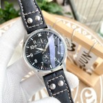 IWC- Fine men's watches Fully automatic mechanical movement, top 316 steel case and strap