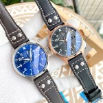 IWC- Fine men's watches Fully automatic mechanical movement, top 316 steel case and strap