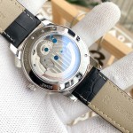 IWC- Fine men's watches Fully automatic mechanical movement, top 316 steel case and strap