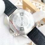 IWC- Sapphire crystal with blue coating on both sides Top 316 stainless steel case and strapap