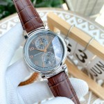 IWC- Fine men's watches Fully automatic mechanical movement, top 316 steel case and strap