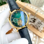 IWC- Fine men's watches Fully automatic mechanical movement, top 316 steel case and strap