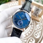 IWC- Fine men's watches Fully automatic mechanical movement, top 316 steel case and strap