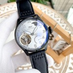IWC- Fine men's watches Fully automatic mechanical movement, top 316 steel case and strap