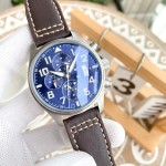 IWC- Fine men's watches Fully automatic mechanical movement, top 316 steel case and strap