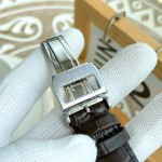 IWC- Fine men's watches Fully automatic mechanical movement, top 316 steel case and strap