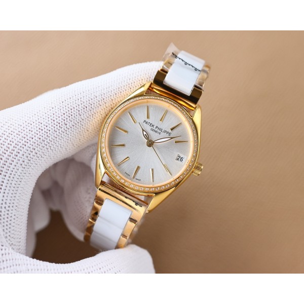 Patek Philippe V8 Edition Fashion Women's Watch Simple Three Needles