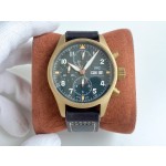 IWC- Spitfire Pilot's Watch Chronograph Movement: the powerful and stable Shanghai caliber 7750