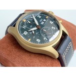 IWC- Spitfire Pilot's Watch Chronograph Movement: the powerful and stable Shanghai caliber 7750