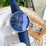 IWC- Fine men's watches Fully automatic mechanical movement, top 316 steel case and strap