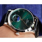 IWC- Moonphase Swiss ETA 2824-2 movement 316 stainless steel case