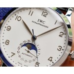 IWC- Moonphase Swiss ETA 2824-2 movement 316 stainless steel case