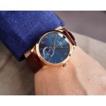 IWC- Moonphase Swiss ETA 2824-2 movement 316 stainless steel case