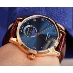 IWC- Moonphase Swiss ETA 2824-2 movement 316 stainless steel case