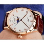 IWC- Moonphase Swiss ETA 2824-2 movement 316 stainless steel case