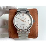 IWC- Fine men's watches Fully automatic mechanical movement, top 316 steel case and strap