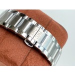 IWC- Fine men's watches Fully automatic mechanical movement, top 316 steel case and strap