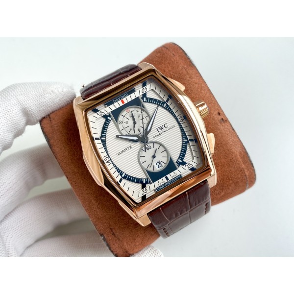 IWC- Fine men's watches Fully automatic mechanical movement, top 316 steel case and strap