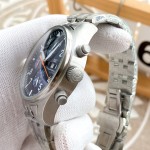 IWC- Pilot's Watch Chronograph "Captain Blue" Special Edition Automatic Mechanical Imported Movement