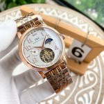 IWC- Fine men's watches Fully automatic mechanical movement, top 316 steel case and strap