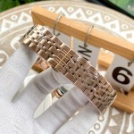 IWC- Fine men's watches Fully automatic mechanical movement, top 316 steel case and strap