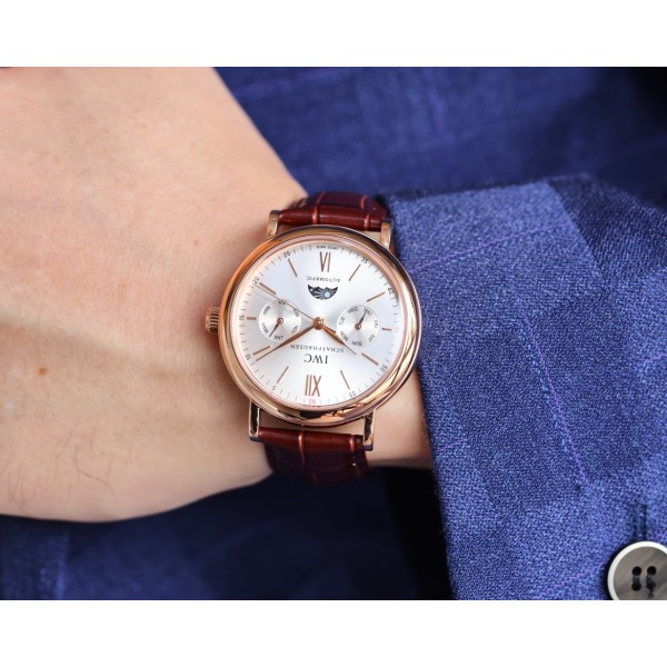 IWC- Portofino Multifunctional Premium Automatic 9100 Multifunctional Imported Mechanical Movement