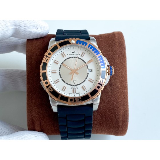 IWC- Fine men's watches Imported Citizen mechanical movement, top 316 stainless steel case and strap