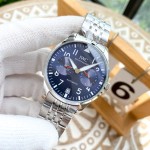 IWC- Las Vegas Roulette Top 316 stainless steel case strap with mineral super mirror