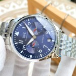 IWC- Las Vegas Roulette Top 316 stainless steel case strap with mineral super mirror