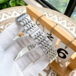 IWC- Las Vegas Roulette Top 316 stainless steel case strap with mineral super mirror