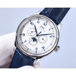IWC- Portuguese Collection German CNC machine open molded case and strap 82650 movement copy