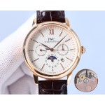 IWC- The highest version of the Portofino Multifunction Automatic with CNC grinding