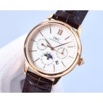 IWC- The highest version of the Portofino Multifunction Automatic with CNC grinding